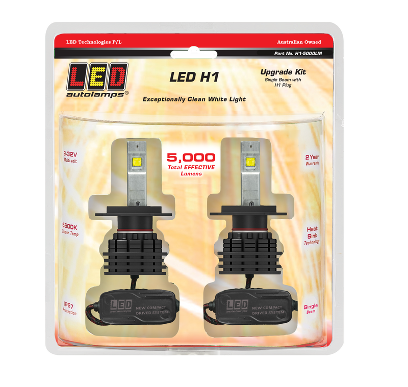 LED Autolamps H1-5000LM